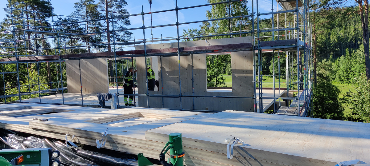 Privat villa i KL-trä